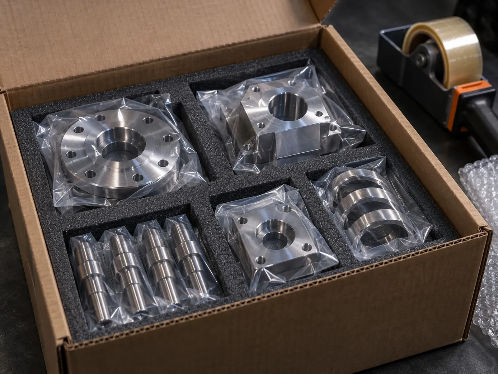CNC machining in our Shanghai factory